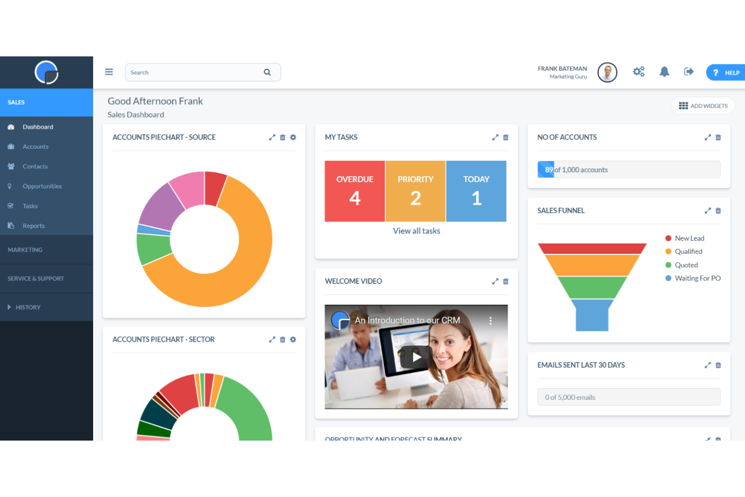 Spotler CRM screenshot - Los 10 mejores programas de CRM que se integran con Xero en 2026