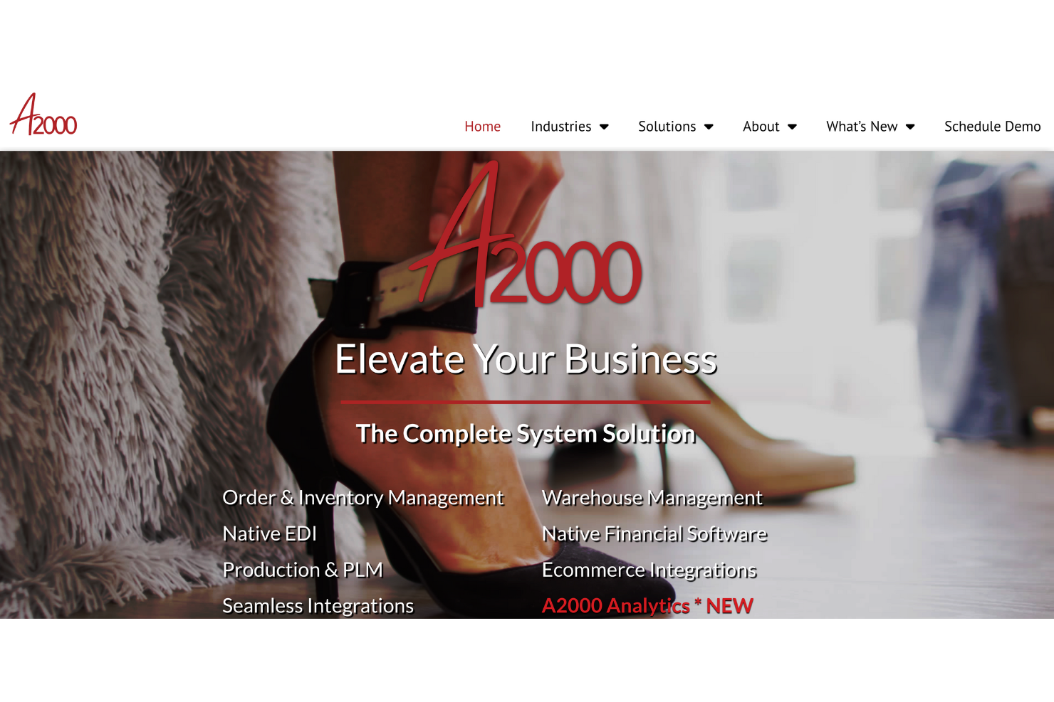 a2000 software screenshot - 10 Mejores Alternativas a Oracle NetSuite Analizadas en 2026