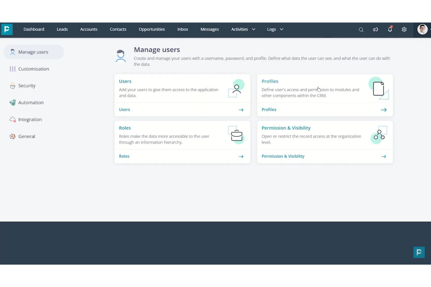 Pepper Cloud screenshot - 21 Migliori Software CRM Che Si Integrano con Xero Nel 2026
