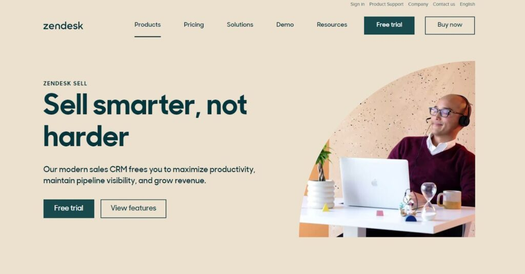 Zendesk Sell screenshot - Los 10 Mejores Programas de Informes de Ventas Revisados Para 2026