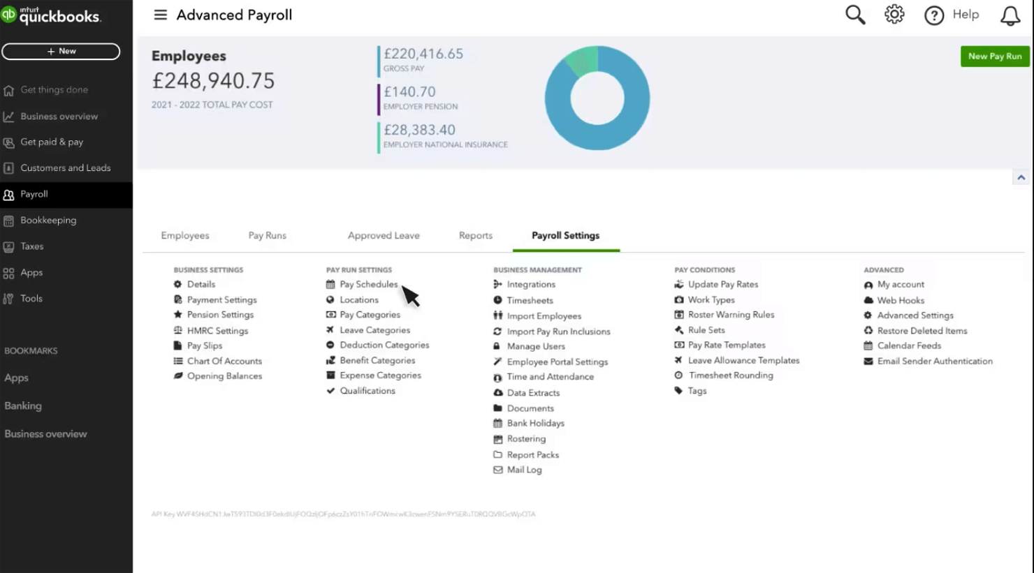 QuickBooks Online screenshot - Los 10 Mejores Sistemas de Gestión de Ingresos de 2026