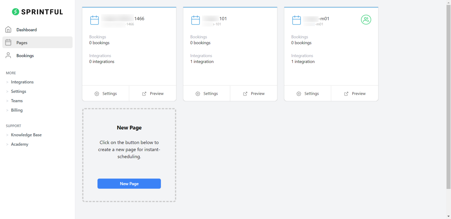 Sprintful screenshot - 10 migliori alternative a Calendly recensite nel 2026