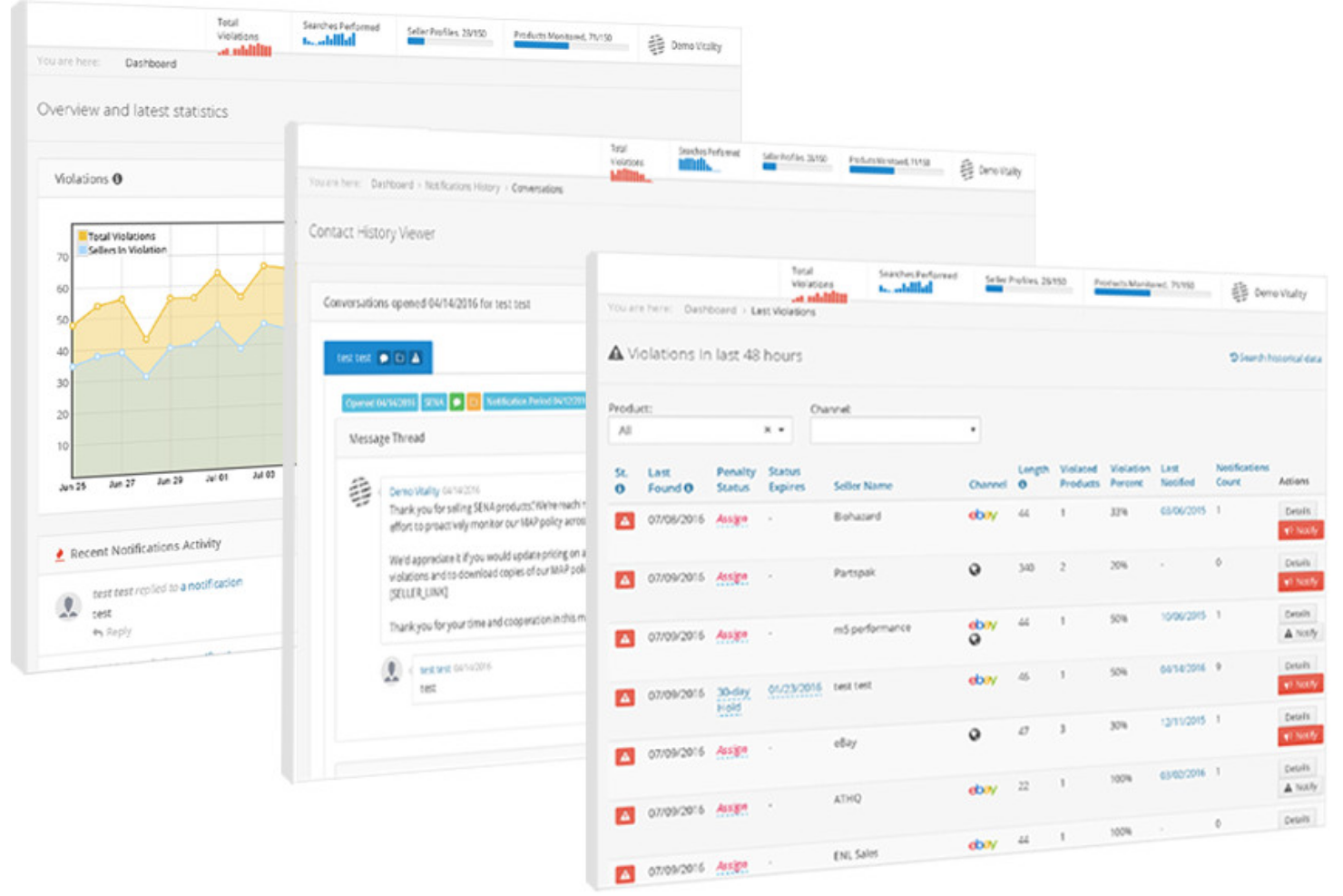 Trade Vitality screenshot - Le 10 migliori soluzioni software per la gestione dei prezzi MAP recensite nel 2026