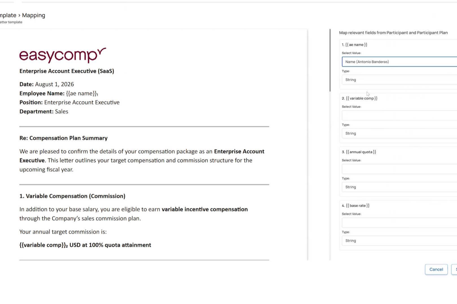 EasyComp screenshot - 10 Migliori Software per la Gestione delle Competenze di Vendita Recensiti nel 2026