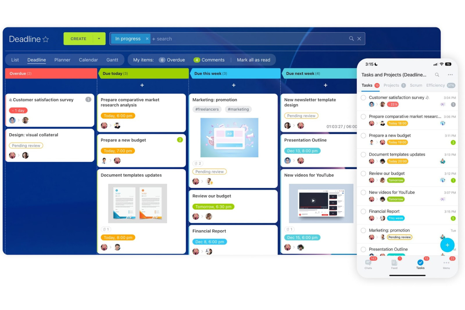 Bitrix24 screenshot - Le 10 migliori alternative a Thryv recensite nel 2026