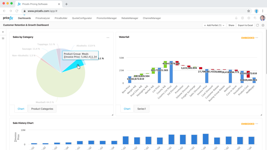 Pricefx screenshot - 10 Beste software voor offerte-tot-betaling beoordeeld voor 2026