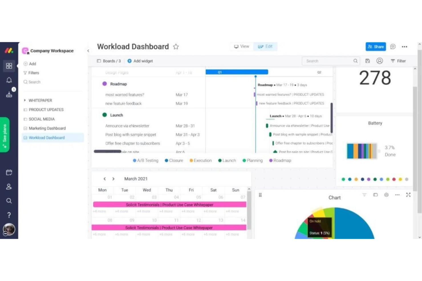 monday CRM screenshot - 10 beste marketing-CRM-software beoordeeld voor 2026
