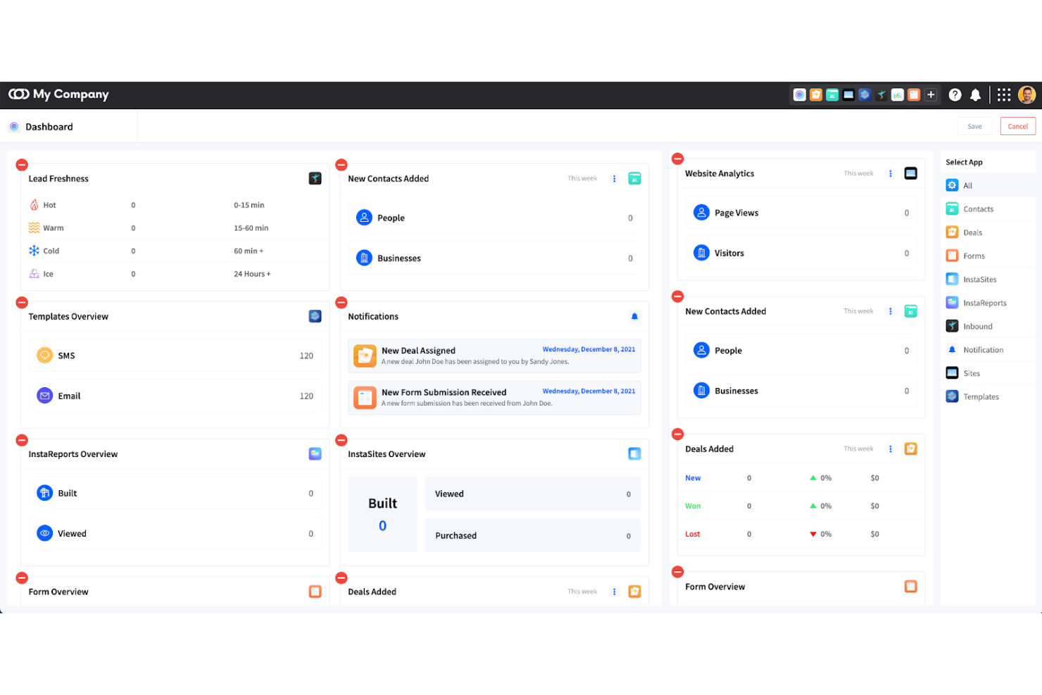 DashClicks screenshot - 10 beste white-label-leadmanagementsoftware in 2026