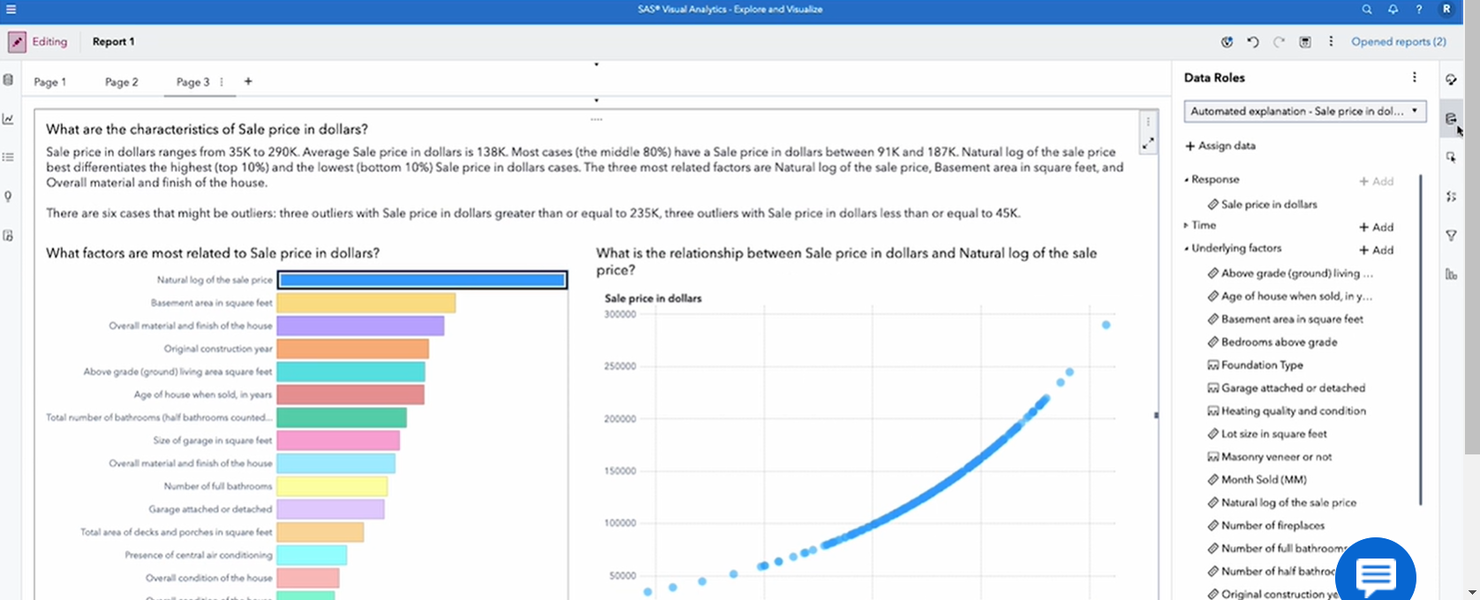 SAS Viya screenshot - 10 beste hulpmiddelen voor voorspellende analyses beoordeeld in 2026