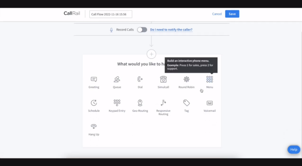 CallRail screenshot - 10 beste software voor het volgen van verkoopgesprekken in 2026