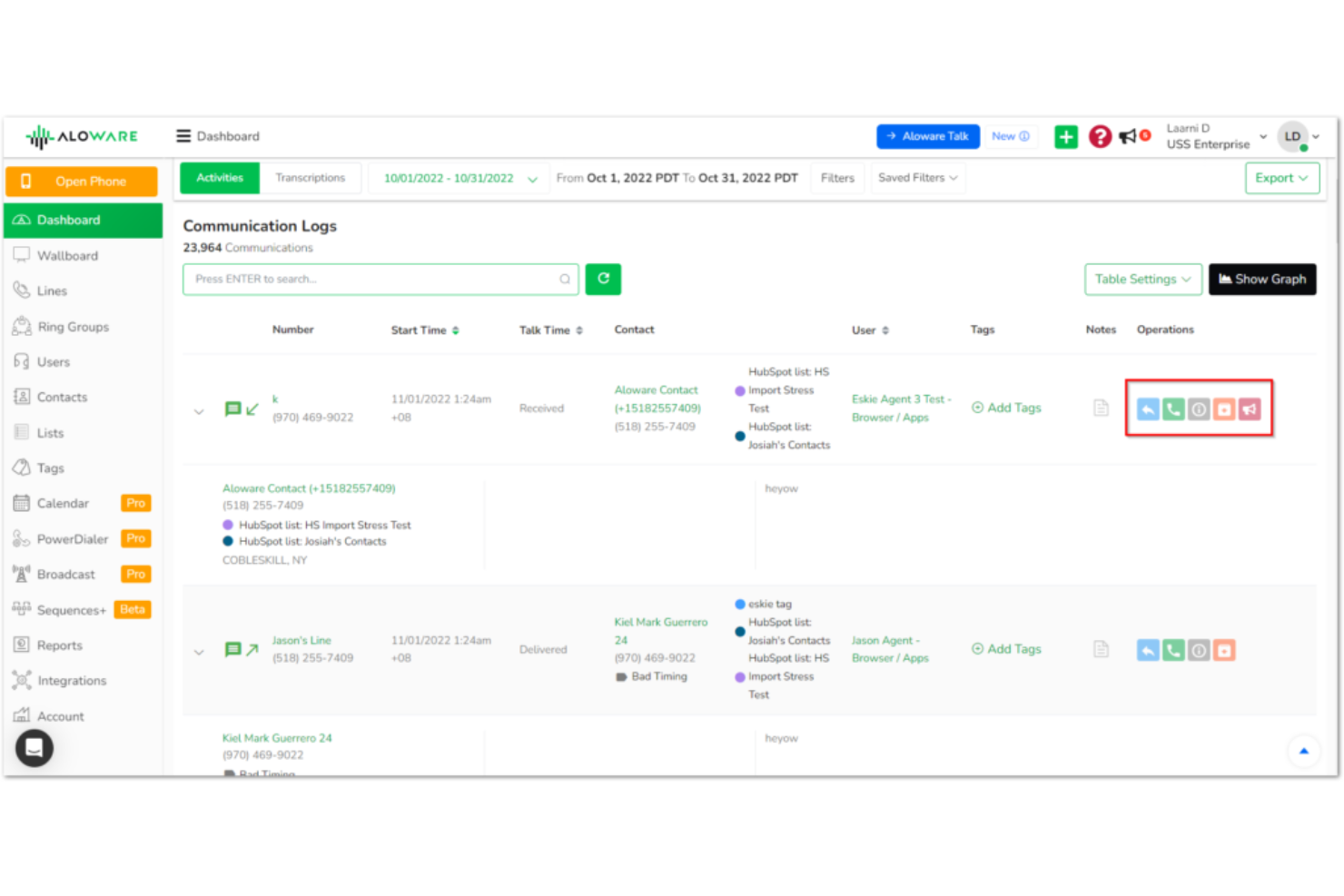 Aloware screenshot - 20 Best Auto Dialer Software Reviewed For 2026