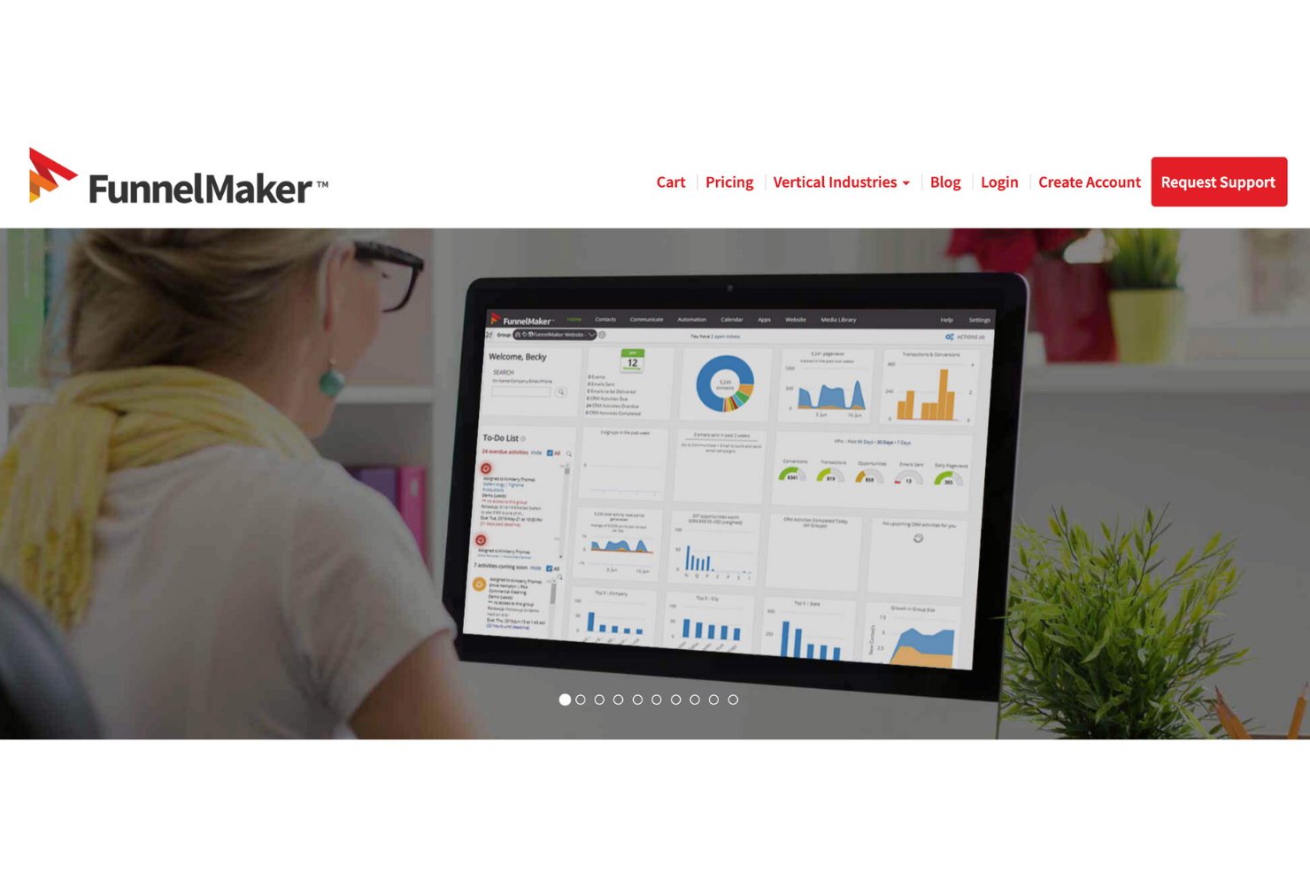 Funnelmaker screenshot - 22 Best Customer Management Software In 2025