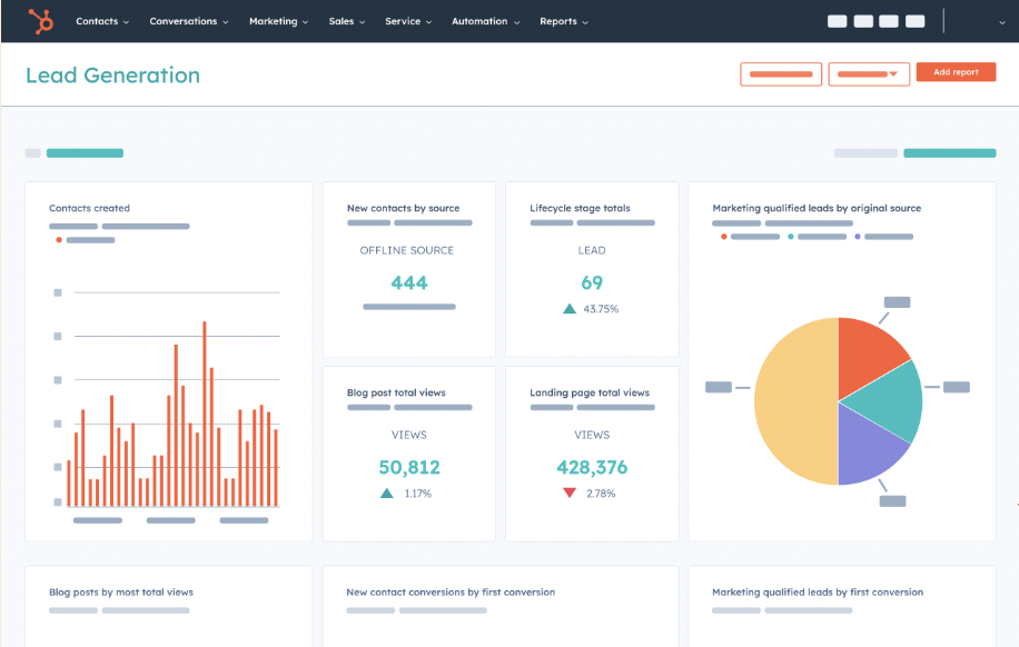 HubSpot CRM screenshot - 21 Best CRM Enterprise Software Reviewed For 2025