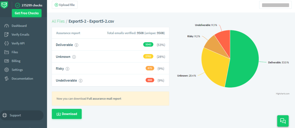 Proofy.io screenshot - 20 Best Email Verification Software In 2026
