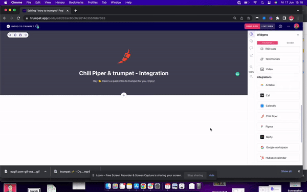trumpet screenshot - 21 Best Digital Sales Room Software In 2026