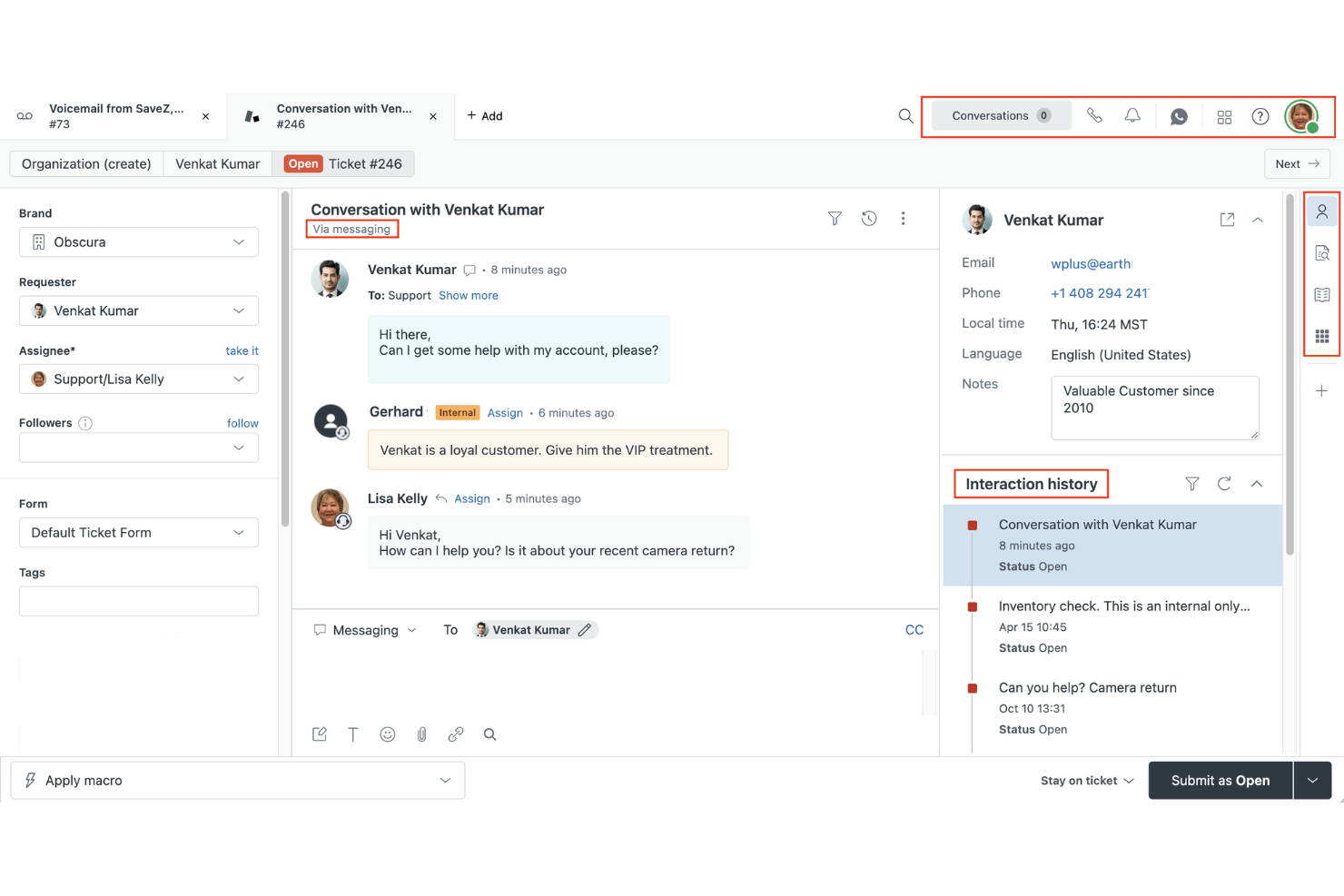 Zendesk screenshot - 22 Best Customer Management Software In 2025