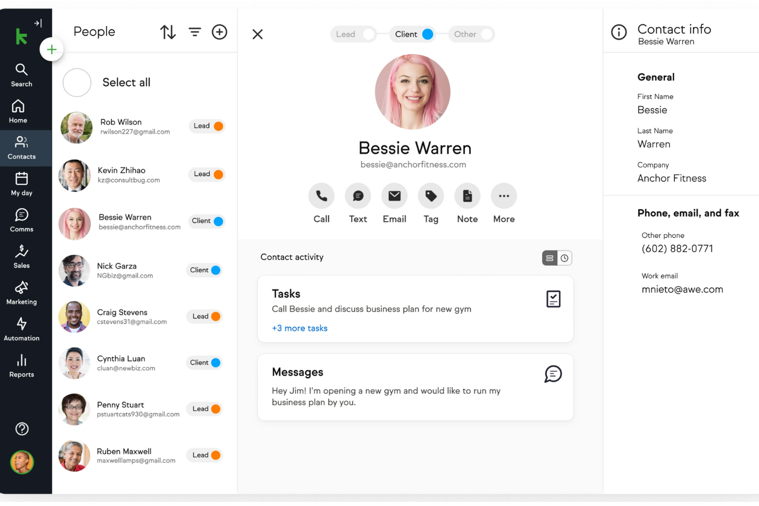 Keap screenshot - 20 Best Nonprofit CRM Software Reviewed For 2026