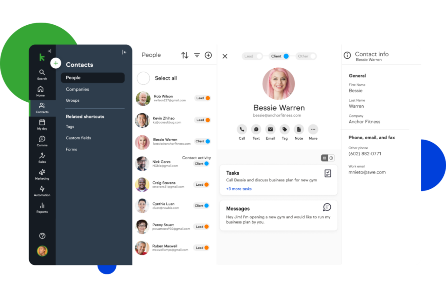 Keap screenshot - 19 Best Healthcare CRM Software Reviewed For 2025