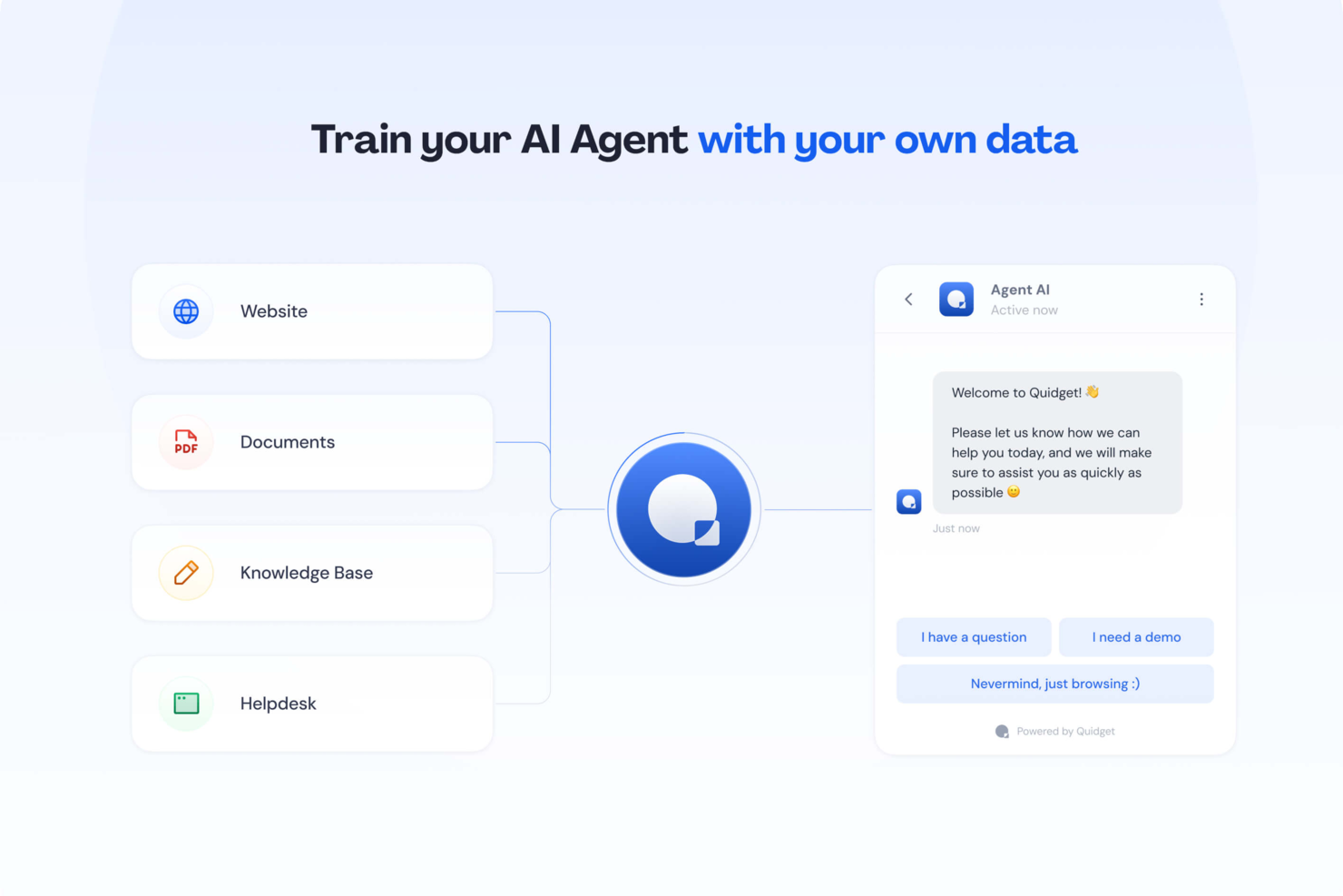 Quidget screenshot - 22 Best Conversation Intelligence Software In 2026