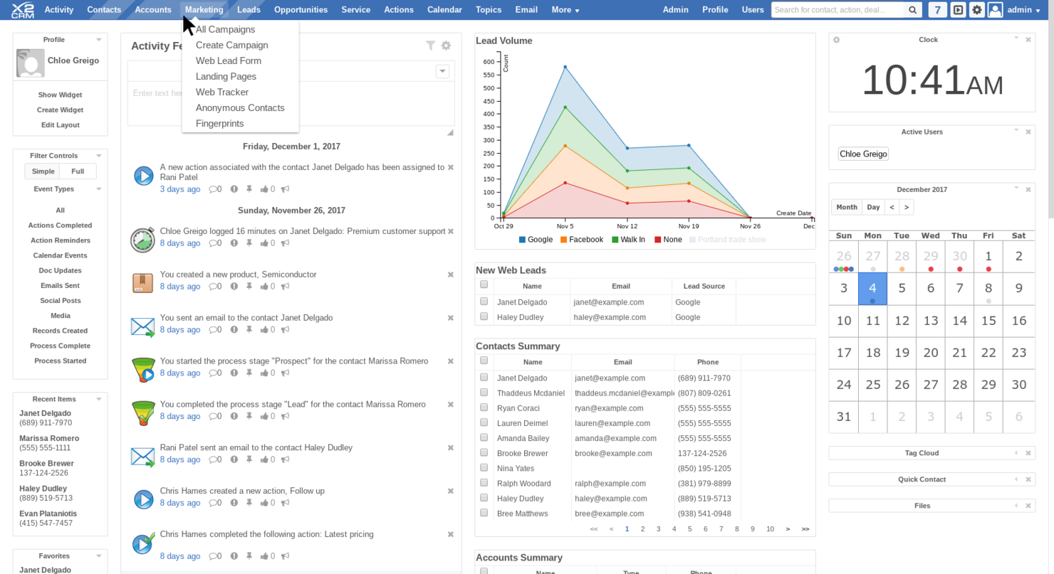 X2CRM screenshot - 17 Best Open Source CRM Software Reviewed In 2026