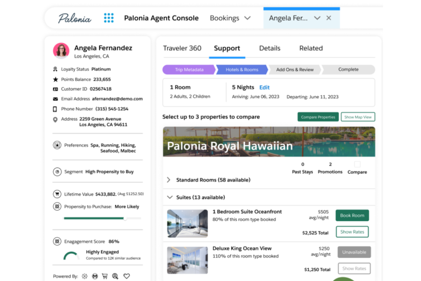 Salesforce Financial Services Cloud screenshot - 23 Best Hotel CRM Software Reviewed In 2025