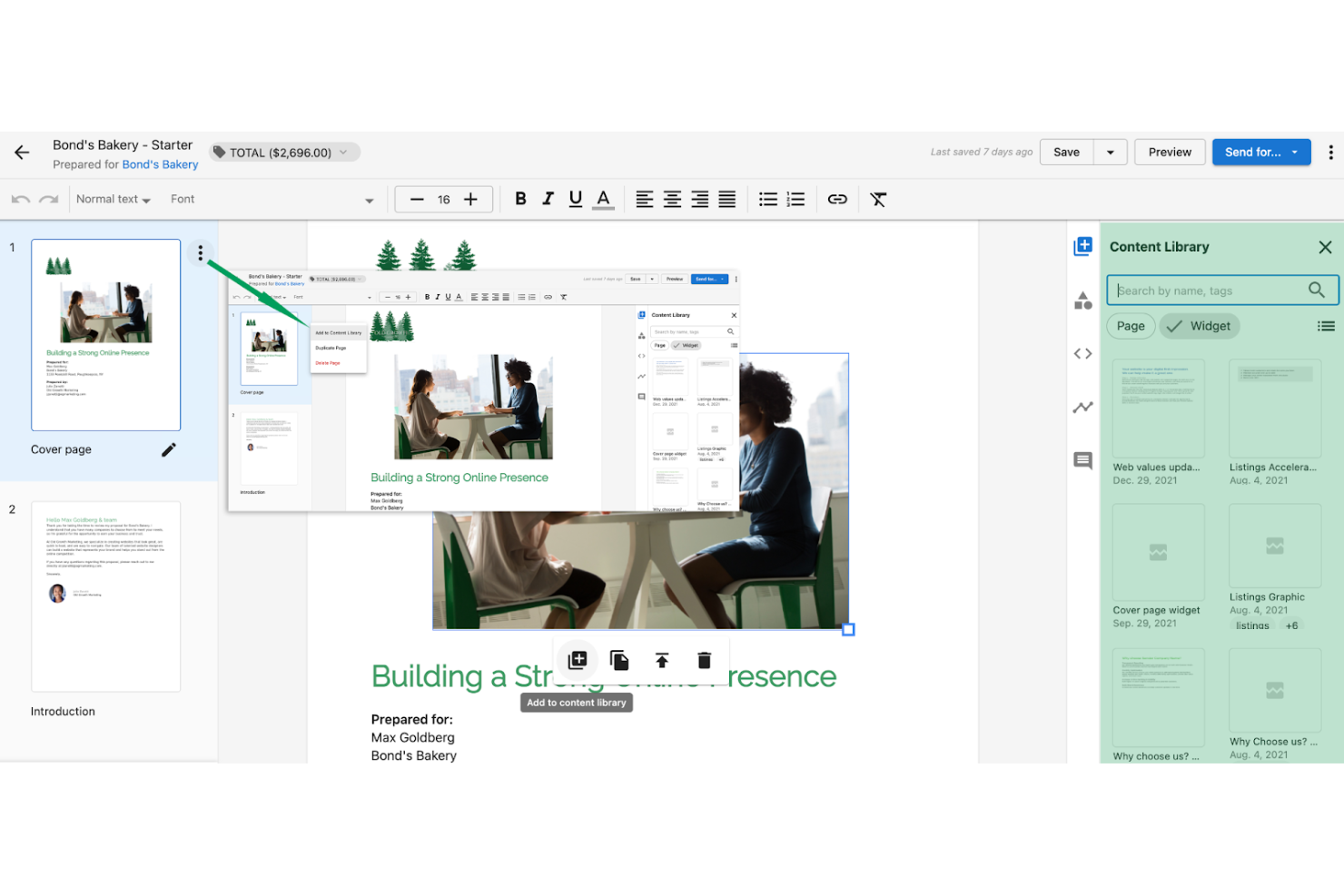 Vendasta screenshot - 17 Best Sales Proposal Software Reviewed in 2025