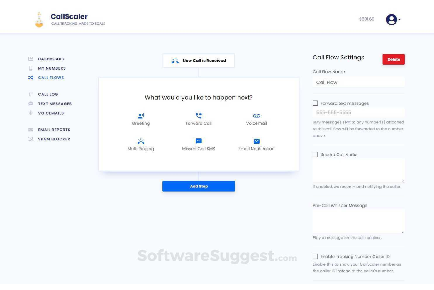 CallScaler screenshot - 23 Best Call Tracking Software Reviewed In 2025