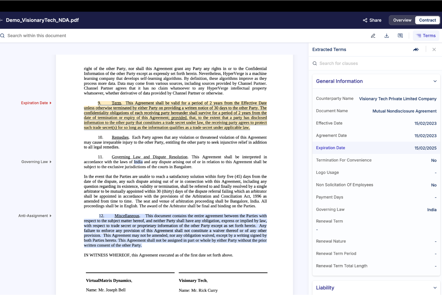 Hyperstart screenshot - 19 Best Small Business Contract Management Tools In 2026