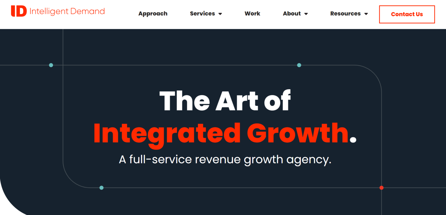 Intelligent Demand screenshot - 17 Best Lead Generation Services Reviewed in 2025