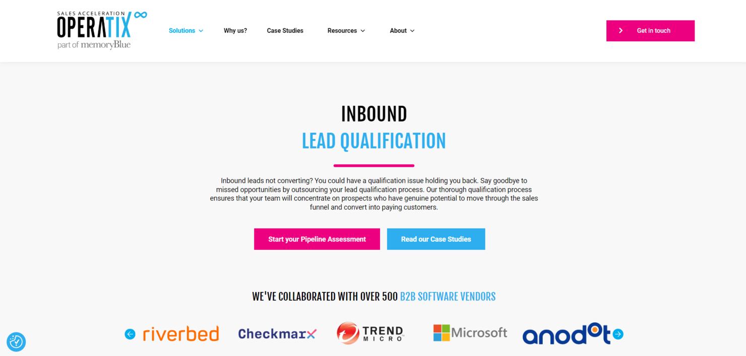Operatix screenshot - 17 Best Lead Generation Services Reviewed in 2025
