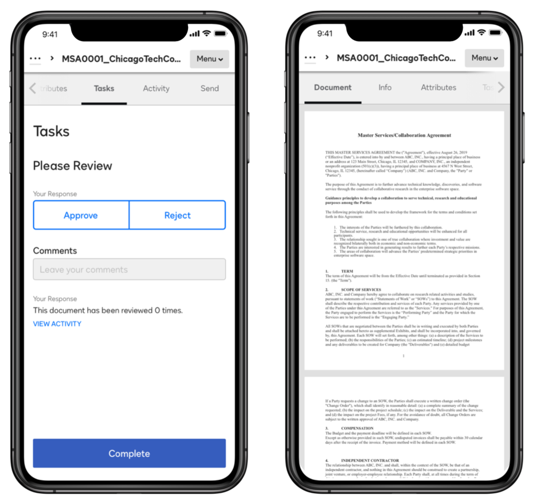 Docusign CLM screenshot - 21 Best Enterprise Contract Management Software In 2025