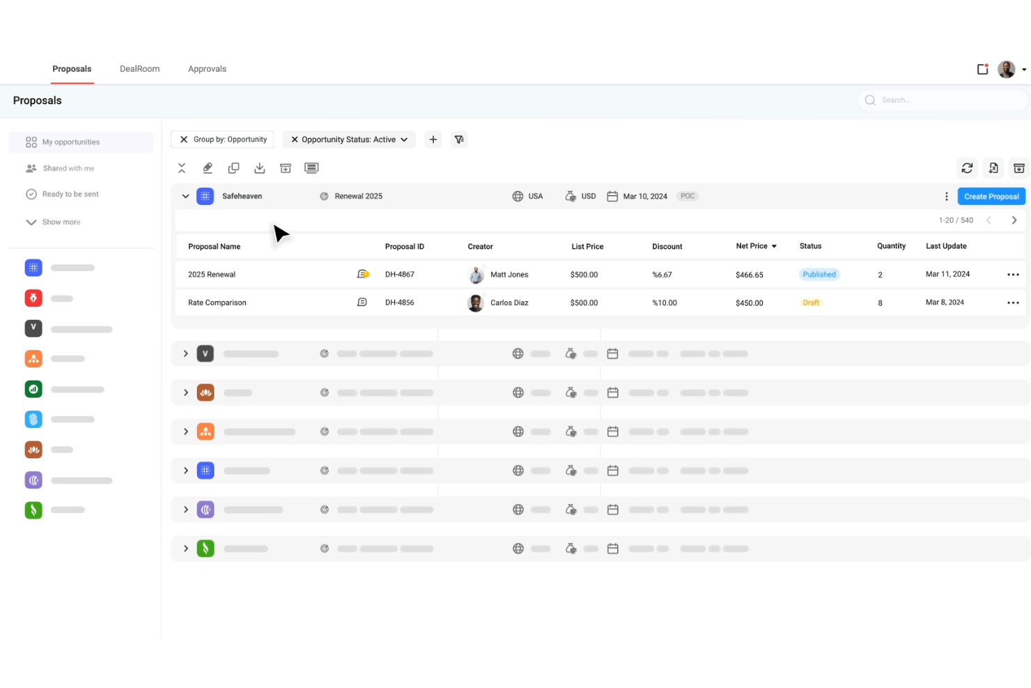 DealHub screenshot - 17 Best Sales Proposal Software Reviewed in 2025