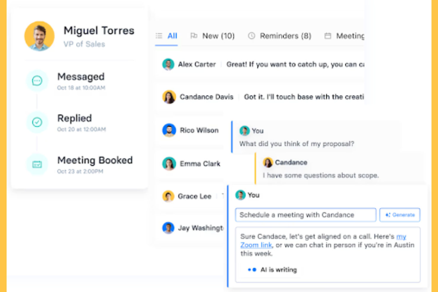 CoPilot AI screenshot - 23 Best AI Sales Assistant Software Reviewed in 2026