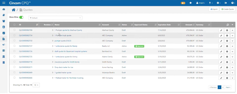 Cincom CPQ screenshot - 14 Best Easy Quoting Software Reviewed in 2026