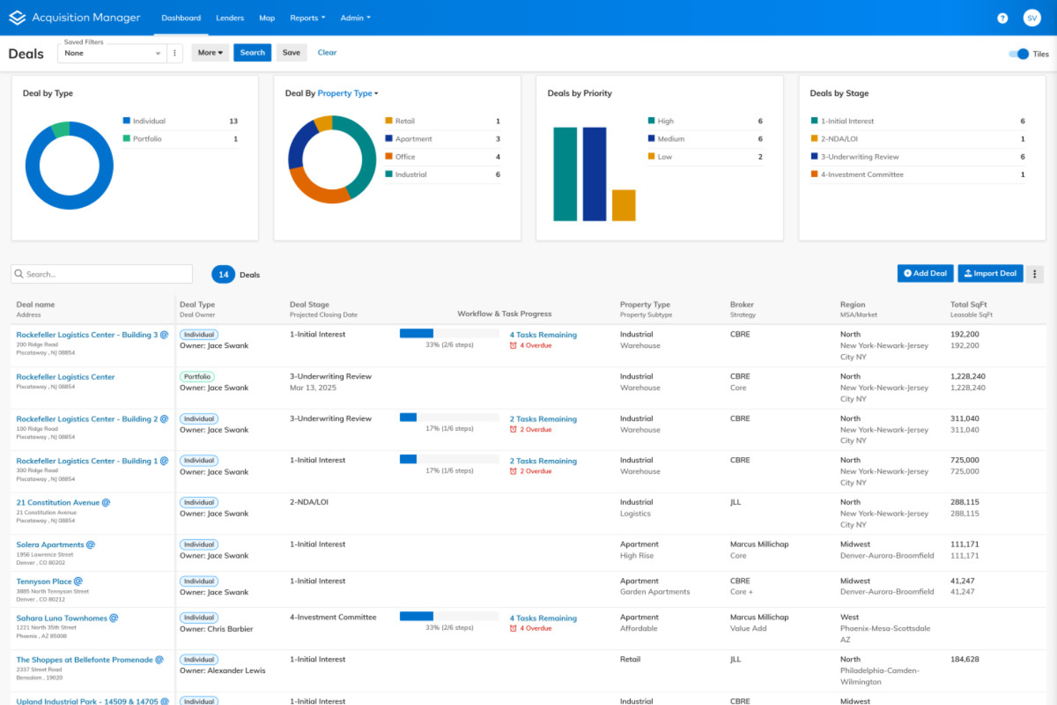 Yardi screenshot - 17 Best Deal Management Software Reviewed in 2026