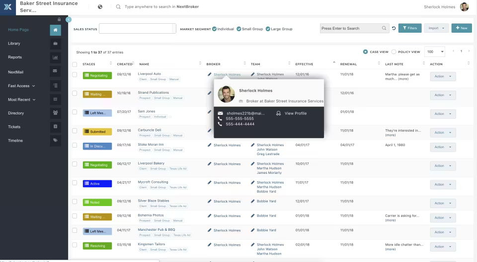 NextAgency screenshot - 13 Best Sales Commission Software for Small Businesses Reviewed in 2026