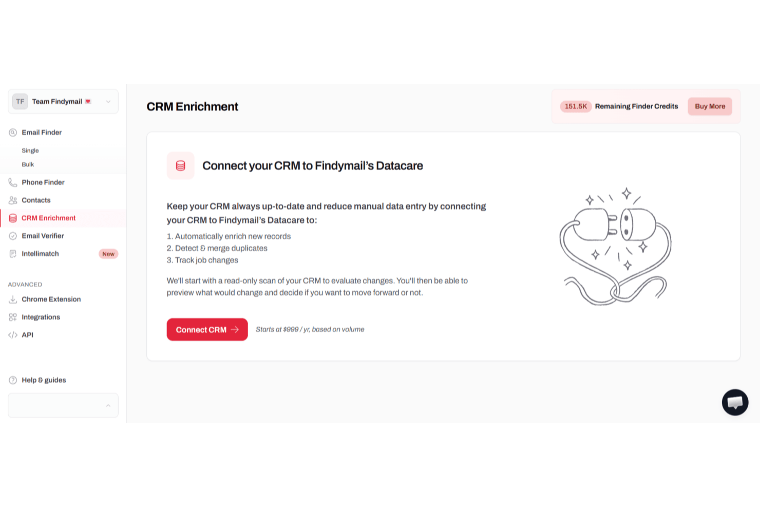 Findymail screenshot - 18 Best Data Enrichment Tools Reviewed In 2026