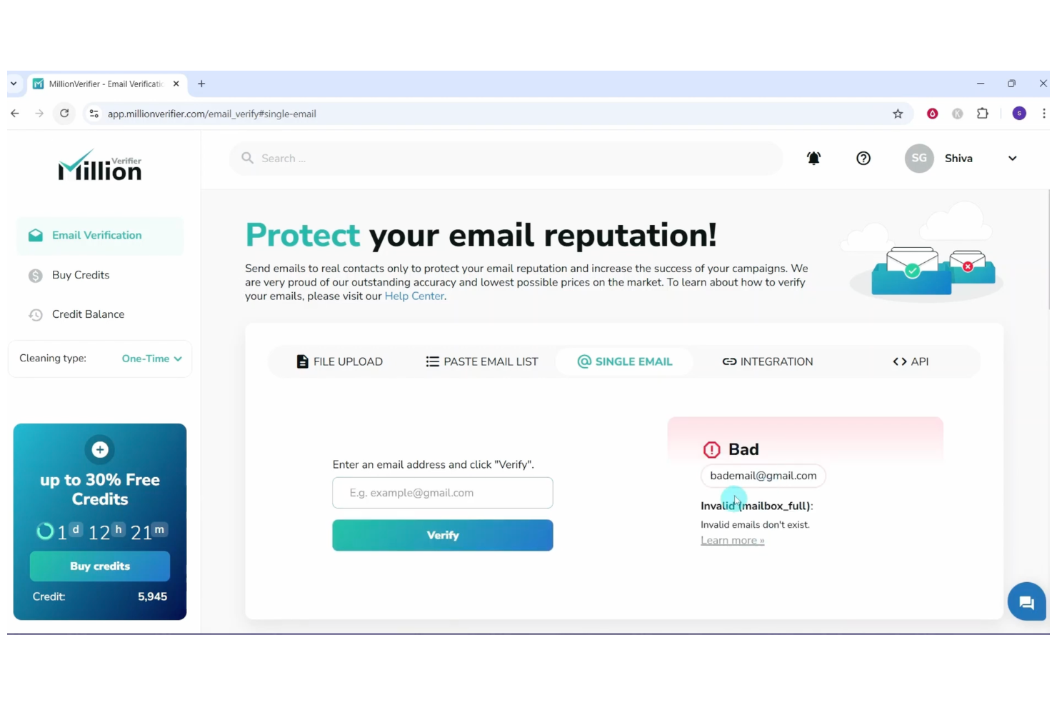 MillionVerifier screenshot - 14 Best Email List Management Software Reviewed In 2026
