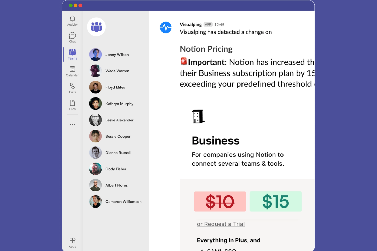 Visualping screenshot - 13 Best Competitive Intelligence Tools Picked for 2026