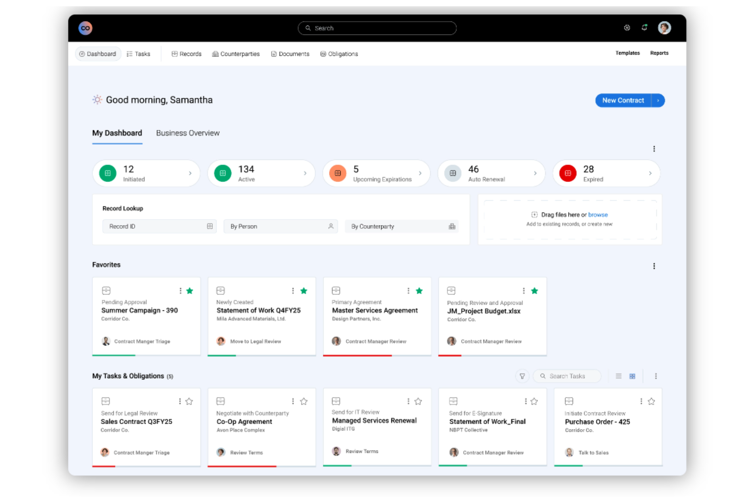 Contracts 365 screenshot - 19 Best Contract Repository Software in 2026