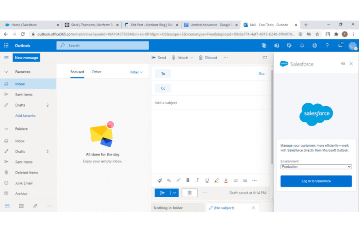 Salesforce screenshot - 10 Best CRM Software For Outlook Integration In 2026