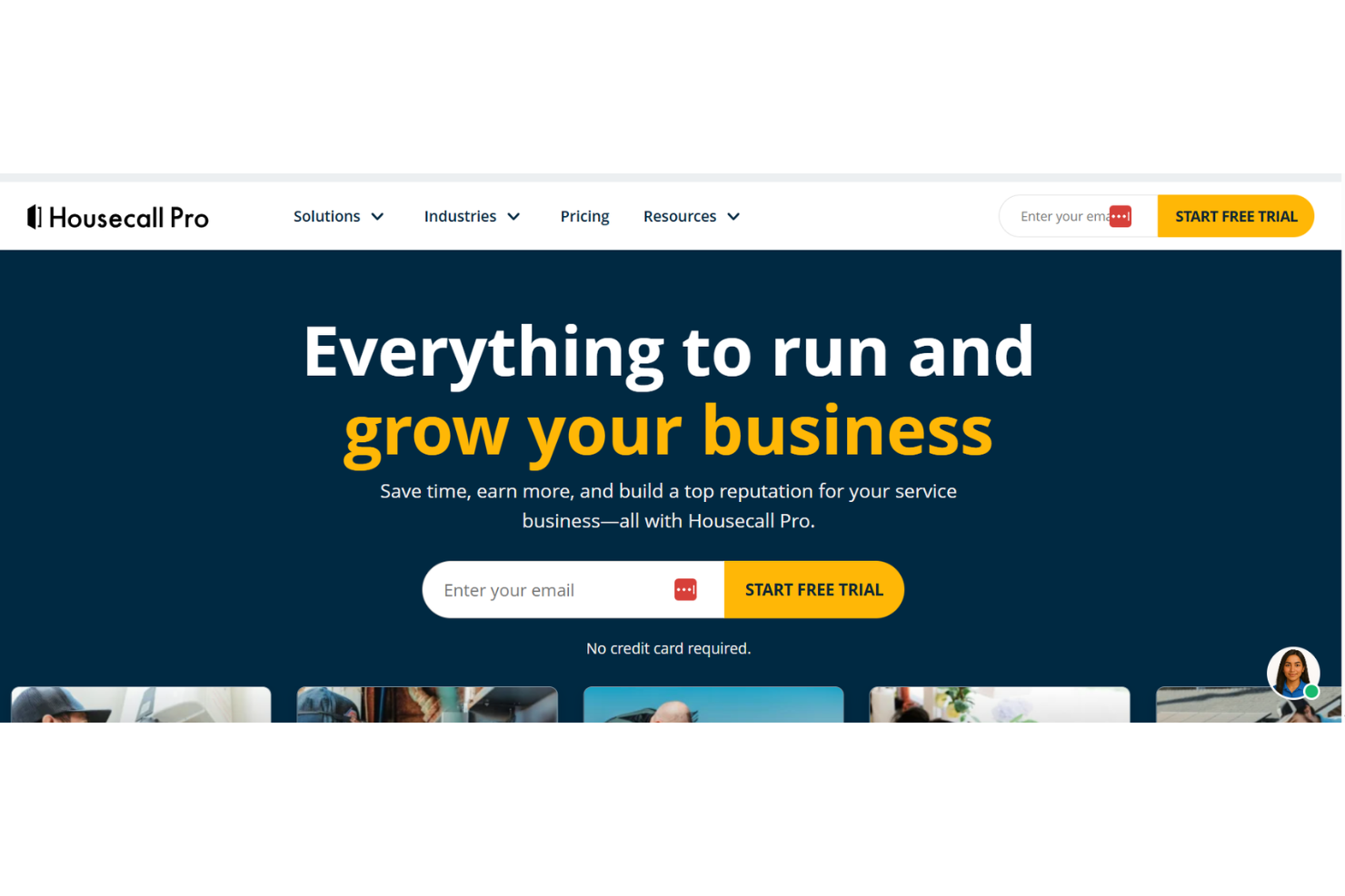 Housecall Pro helps home service businesses manage scheduling, dispatch, and payments.