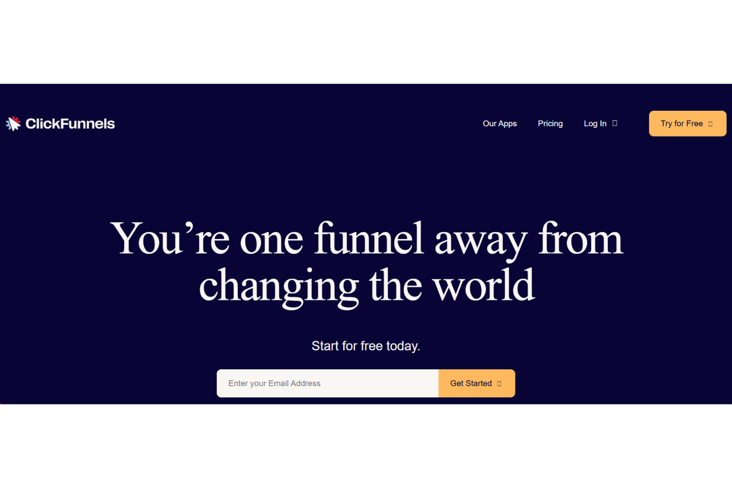 ClickFunnels helps businesses build and manage high-converting sales funnels.