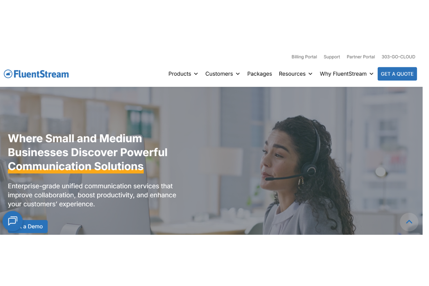 FluentStream is a VoIP call management software for business communication.