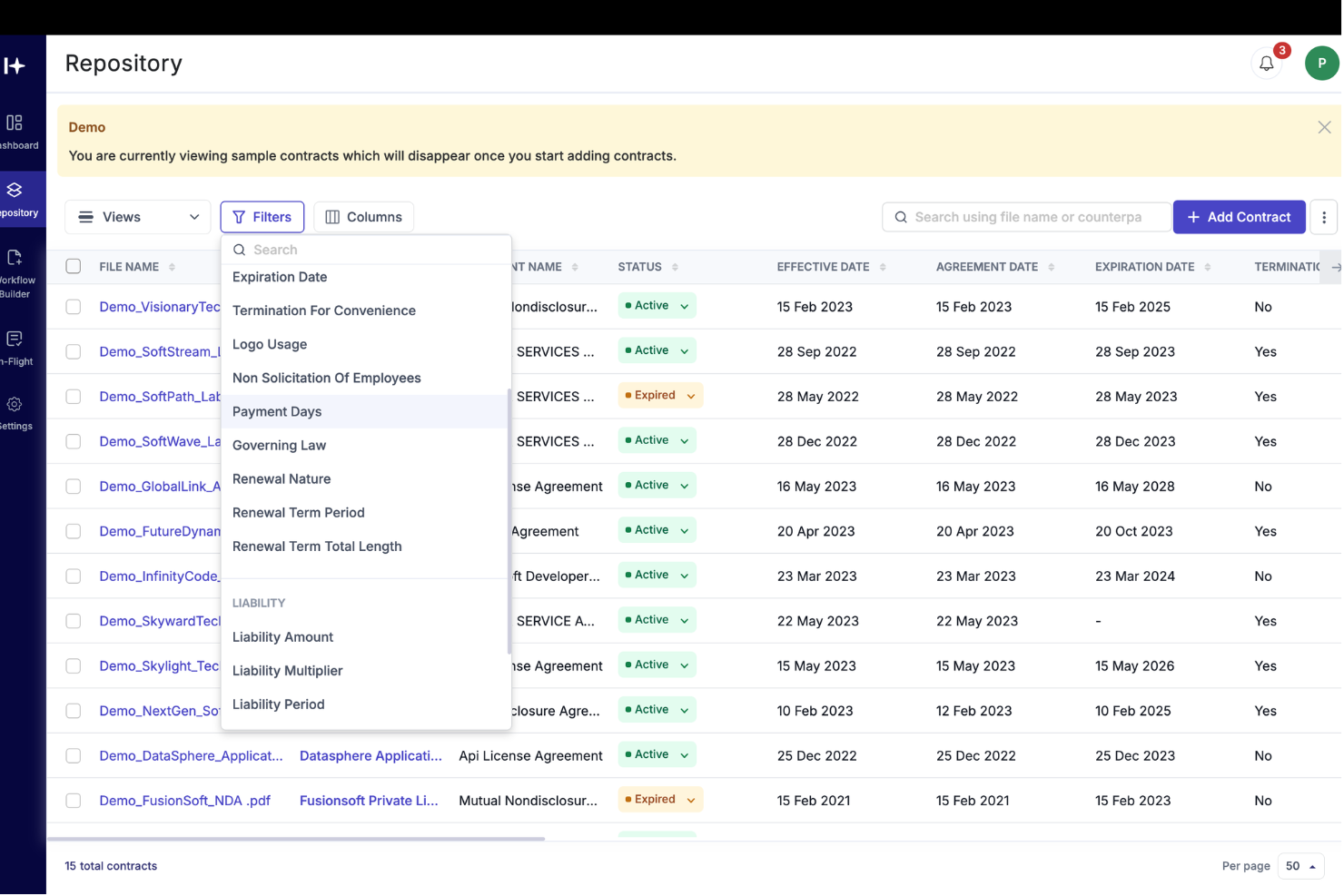 Hyperstart screenshot - 20 Best Contract Analytics Software In 2026