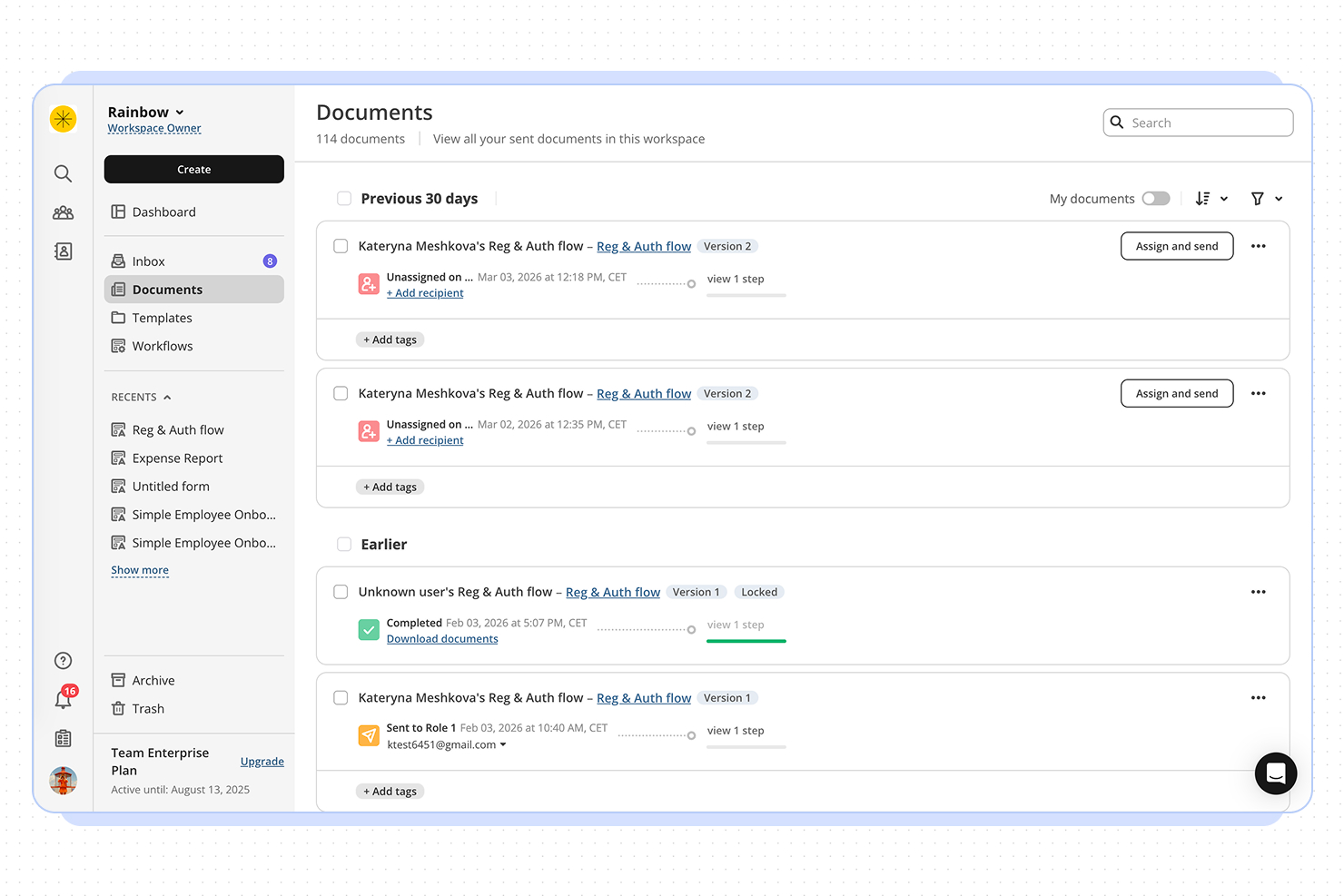 altaFlow screenshot - 23 Best Contract Lifecycle Management Software In 2026