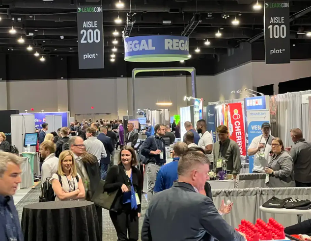 LeadsCon's attendees and exhibitors