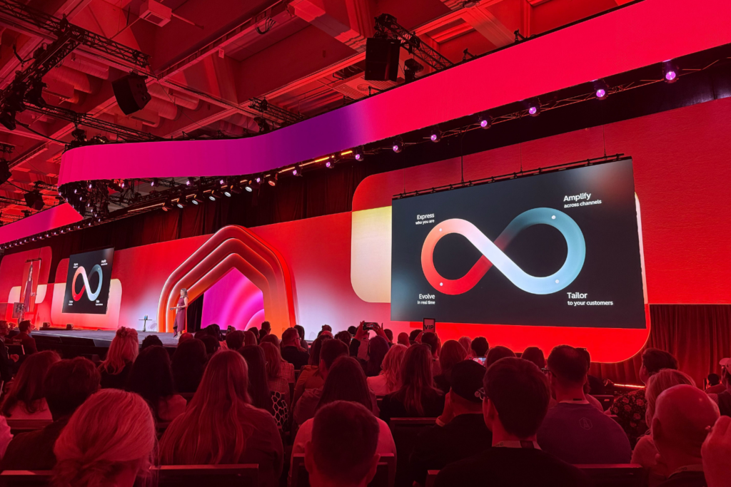 Yamani Rangan, President, CEO and Board Member at HubSpot, deliver the opening speech of HubSpot's INBOUND 2025 conference