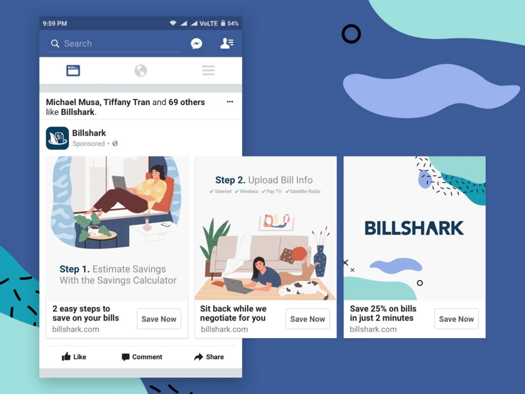 social lead generation sample