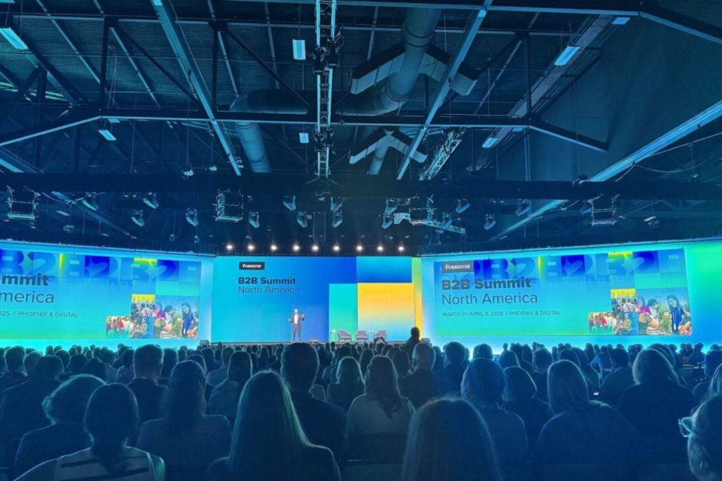 Mainstage session of the Forrester B2B Summit North America 2025